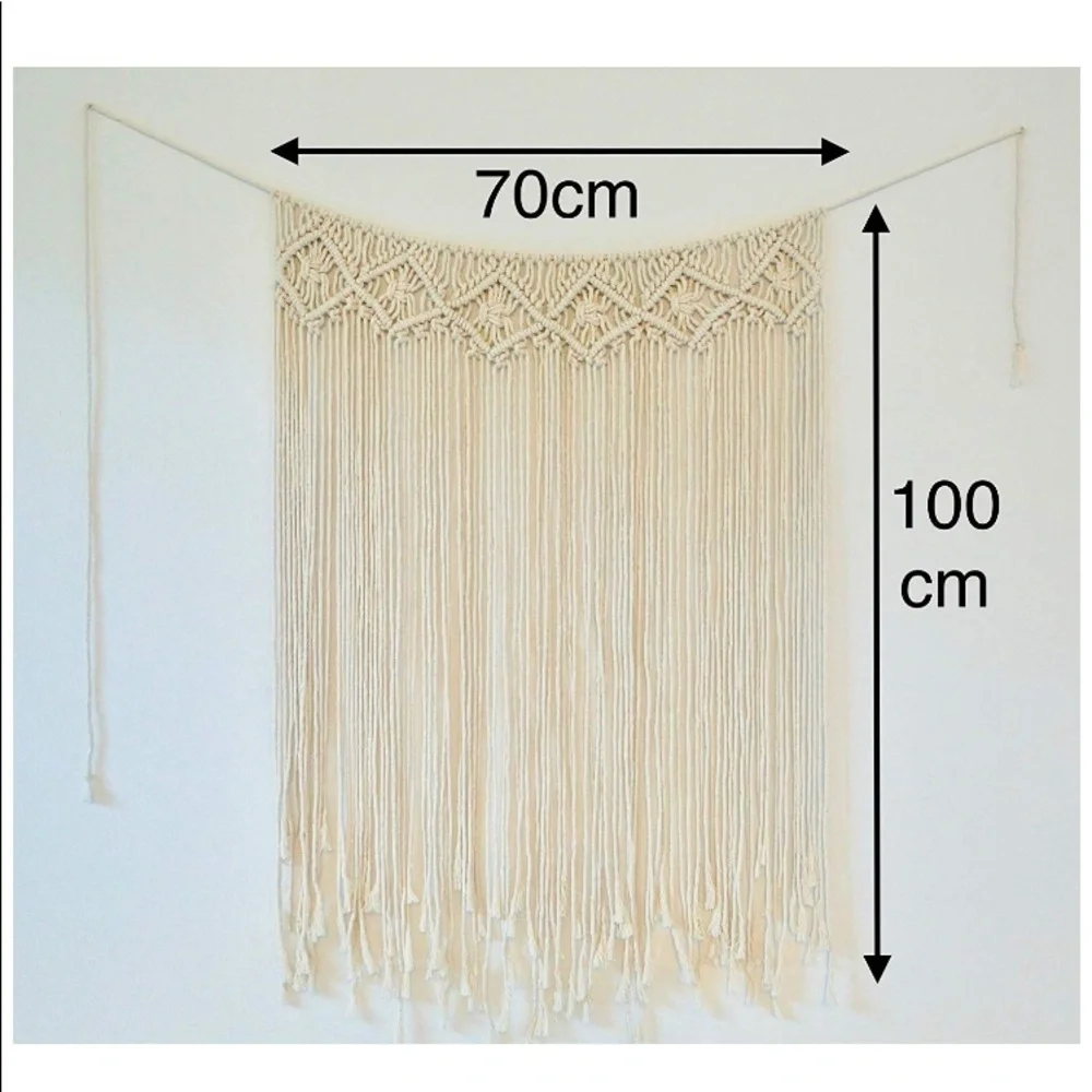 NWT Macrame Curtain